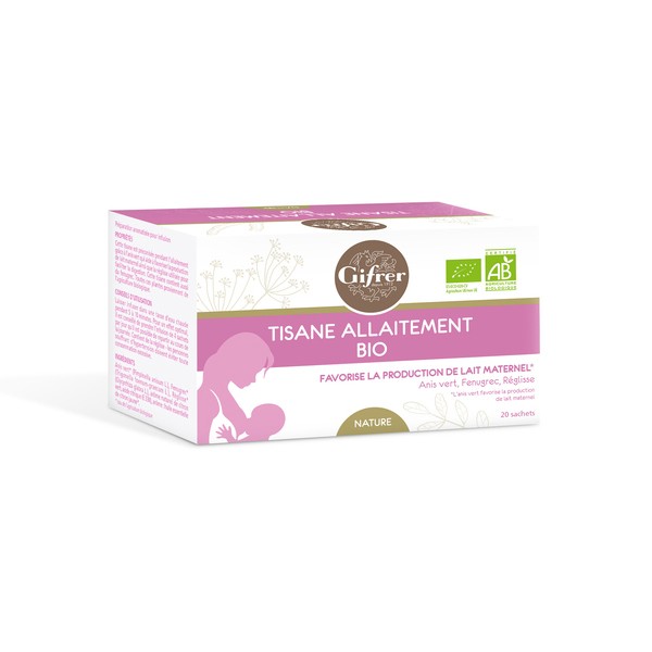 Gifrer Maman Tisane allaitement Bio sachets