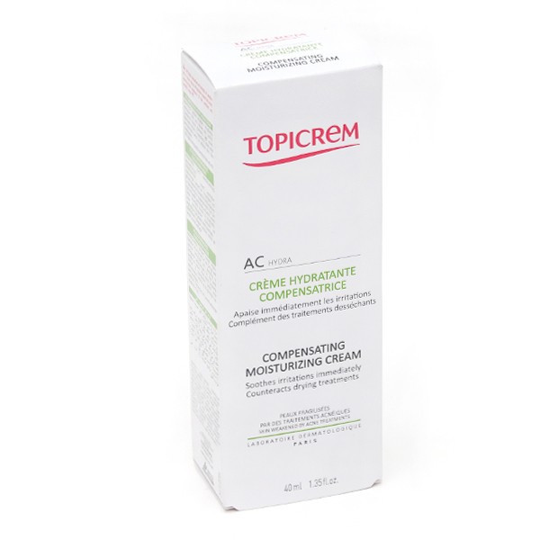 Topicrem hydra crème hydratante compensatrice - Acné -
