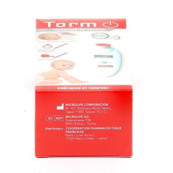 Thermomètre Frontal Torm F04 avec technologie Infrarouge
