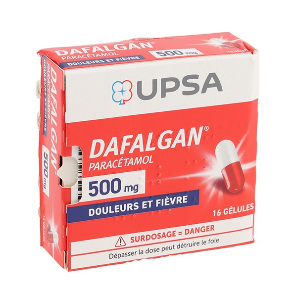 Dafalgan 500 mg gélules