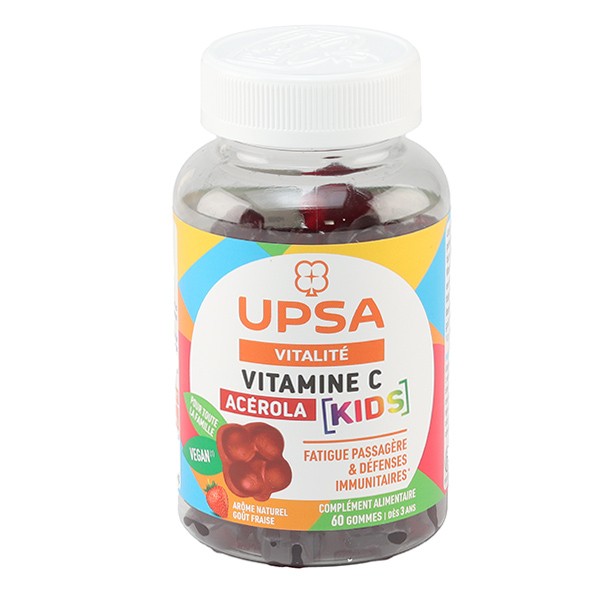 UPSA Vitalité Acérola vitamine C Kids Gummies