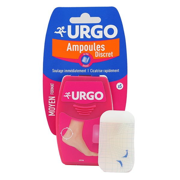 Urgo Ampoules Ultra Discret Talon pansements