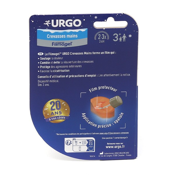 URGO Filmogel® Crevasses mains 3,25 ml - Redcare Pharmacie