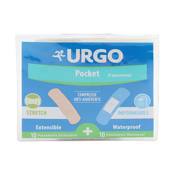 Urgo Pocket Pansements extensibles et waterproof