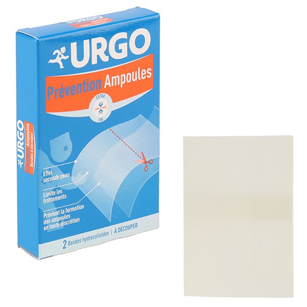 Urgo Prévention ampoules bandes hydrocolloïdes