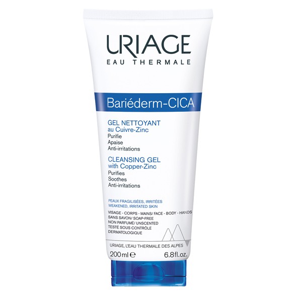 Uriage Bariéderm-Cica gel nettoyant