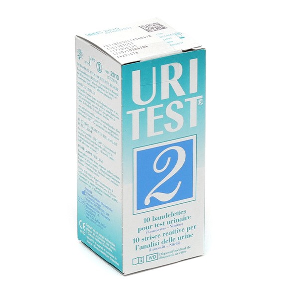 Bandelette de test pour analyse d'urine - URS-2L - Teco Diagnostics - d' infection des voies urinaires / de leucocyturie / de nitrite