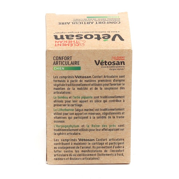 Confort articulaire chien Vetosan - 60 comprimés