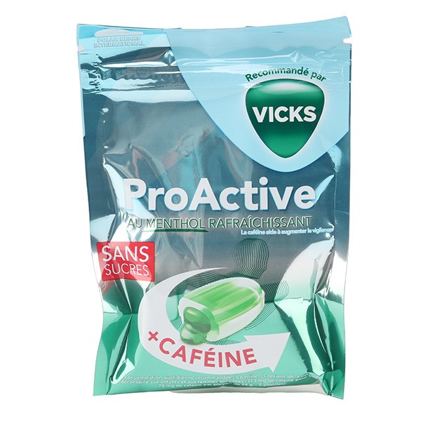 Vicks bonbons ProActive sans sucres