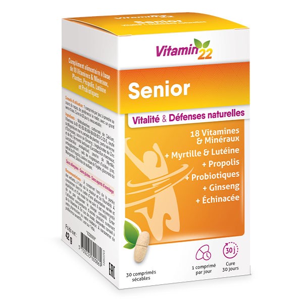 Vitamin 22 Senior comprimés