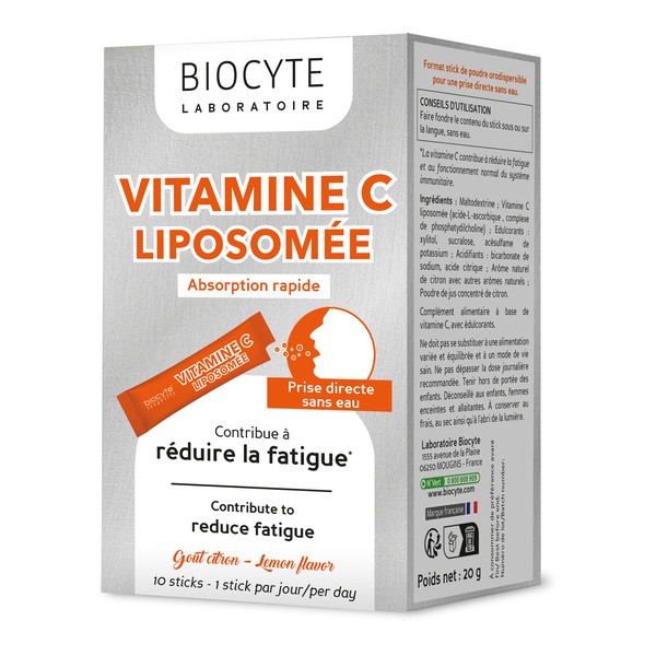 Biocyte Vitamine C liposomée sticks