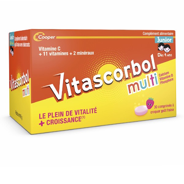 Vitascorbol Multi Junior comprimés à croquer