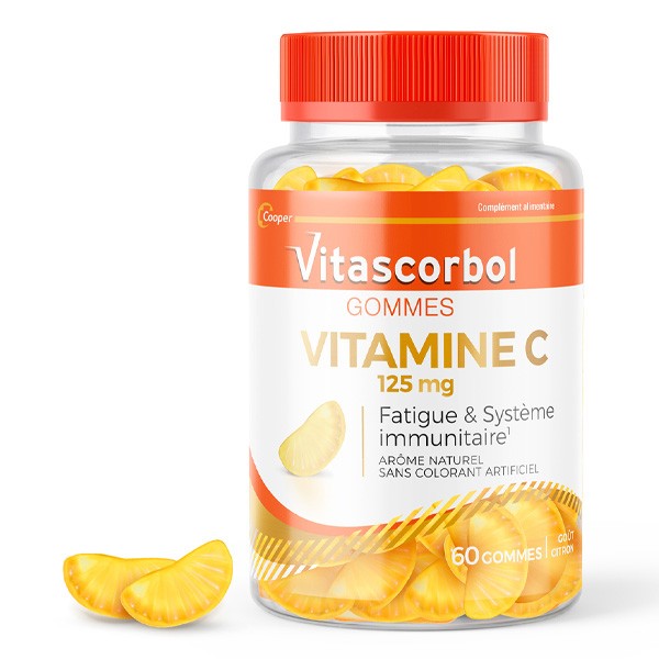 Vitascorbol Vitamine C 125 mg gummies
