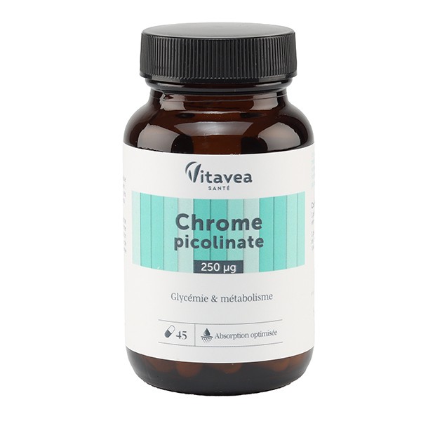 Vitavea Chrome picolinate 250 µg gélules