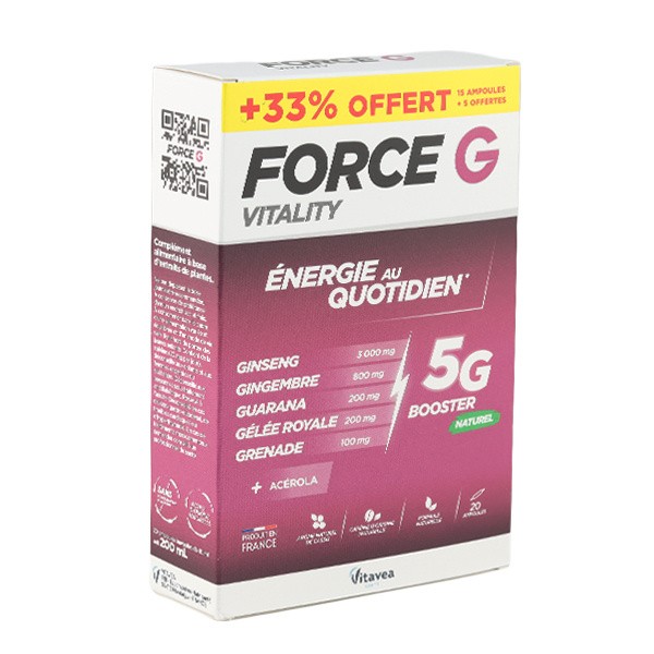 Vitavea Force G Vitality ampoules