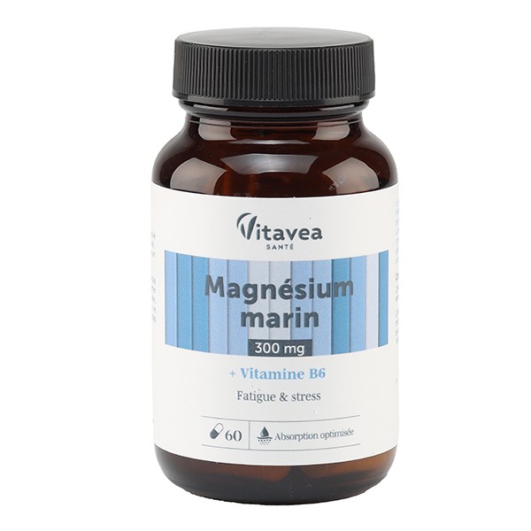 Vitavea Magnésium marin vitamine B6 gélules