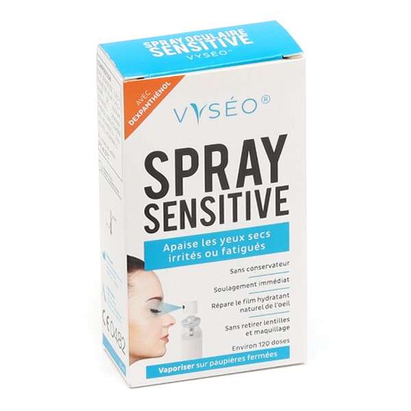Vyseo spray oculaire Sensitive - Yeux secs et fatigués