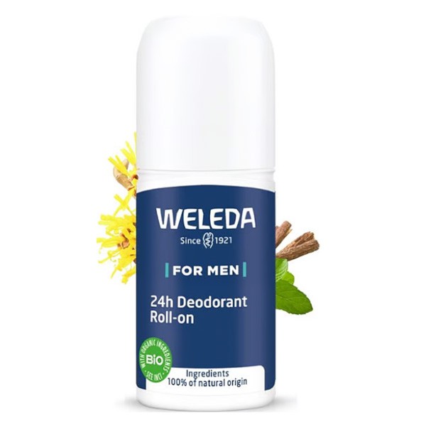 Weleda Homme déodorant roll on 24h Bio