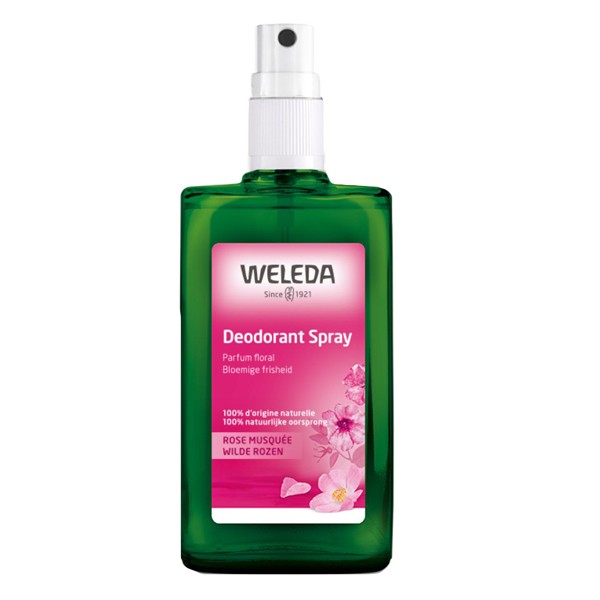 Weleda Rose musquée Déodorant Spray Bio