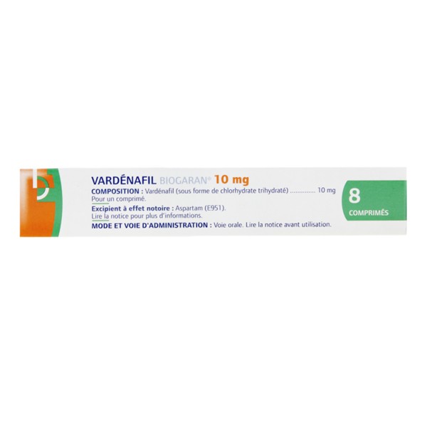 vardenafil biogaran 10 mg