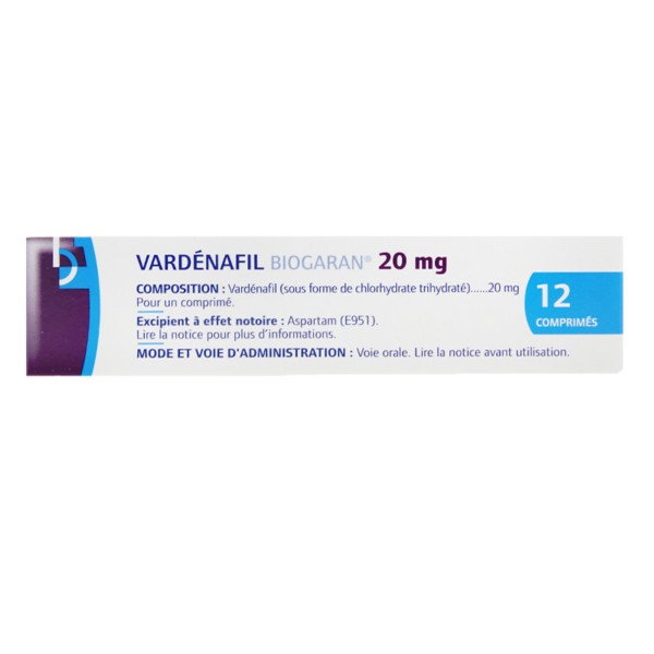 Vardenafil pharmacie en ligne