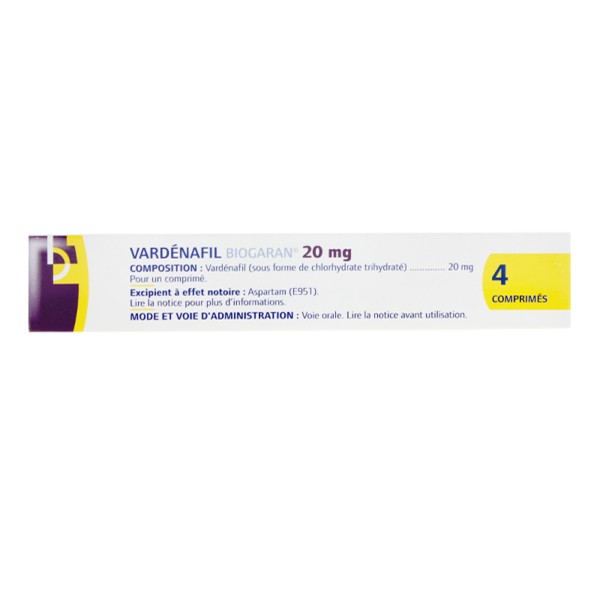 Vardenafil Biogaran 10 Mg