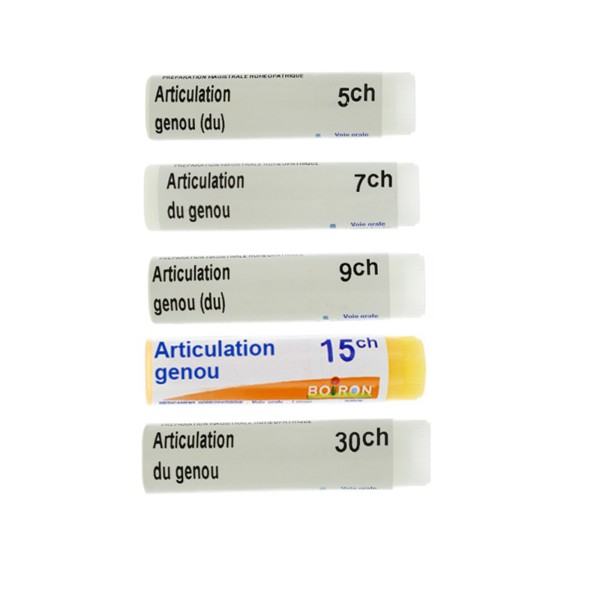 Dose Articulation genou Boiron  Homéopathie  Arthrose, rhumatisme