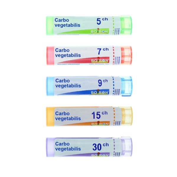 Carbo Vegetabilis Tube Granules Boiron Homeopathie Pour Bebe Colique