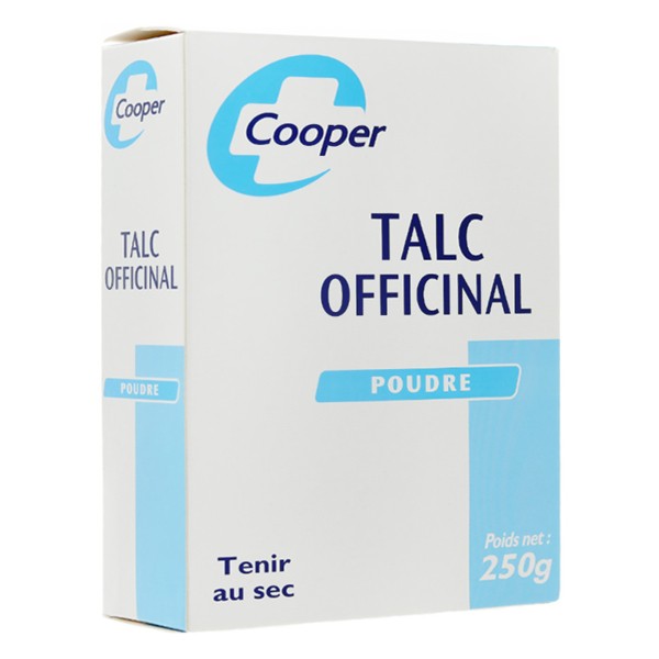 Cooper Talc Officinal Erytheme Fessier Bebe Rougeurs Fesses