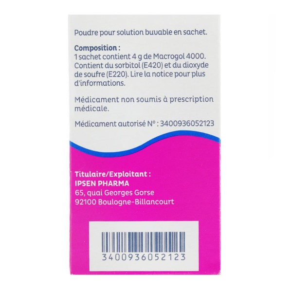 Forlax 4g Enfant Sachets Poudre Constipation Laxatif Osmotique