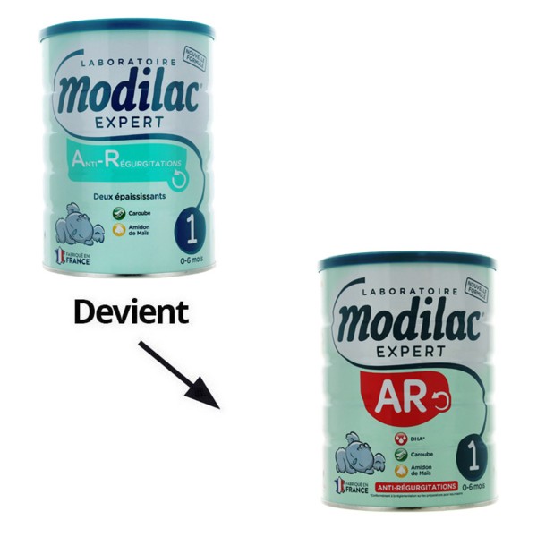 Modilac Expert Lait En Poudre 1er Age Anti Regurgitations