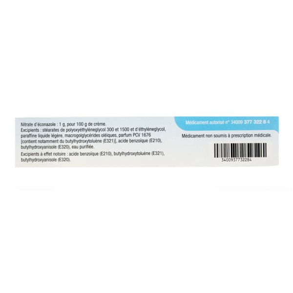 Econazole Mylan 1 Creme 30 G Mycoses Cutanees