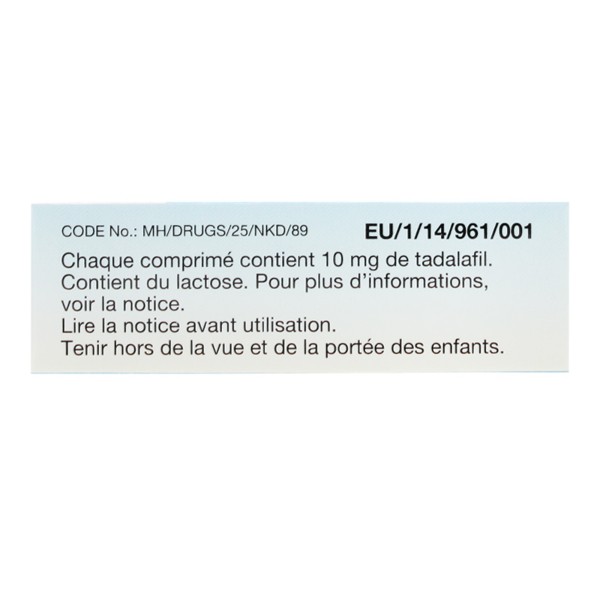 Tadalafil 10mg Prix En Pharmacie