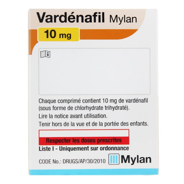 Vardenafil mylan 20 mg