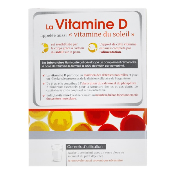 D 80 mg Nutrisanté 90 Défenses naturelles