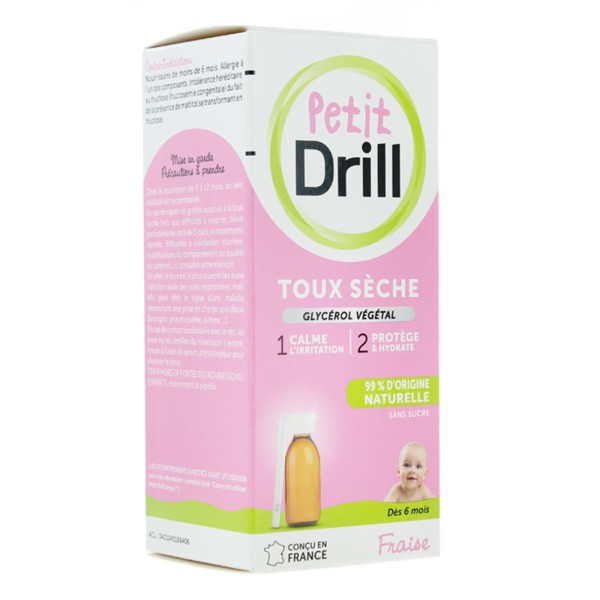 Petit Drill Sirop 125ml Toux Seche Et D Irritation Enfant