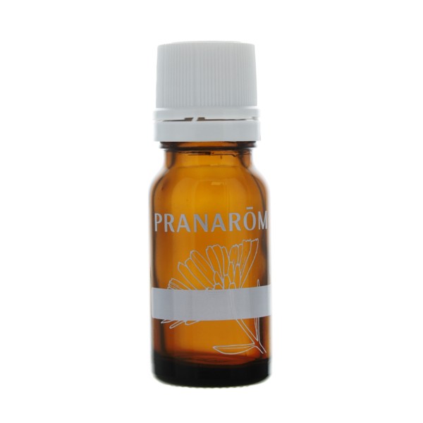 Pranarom flacon compte goutte pour huiles essentielles en verre brun