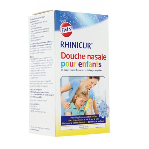 Rhinicur Douche Nasale Pour Enfants Lavage De Nez Rhume Allergie