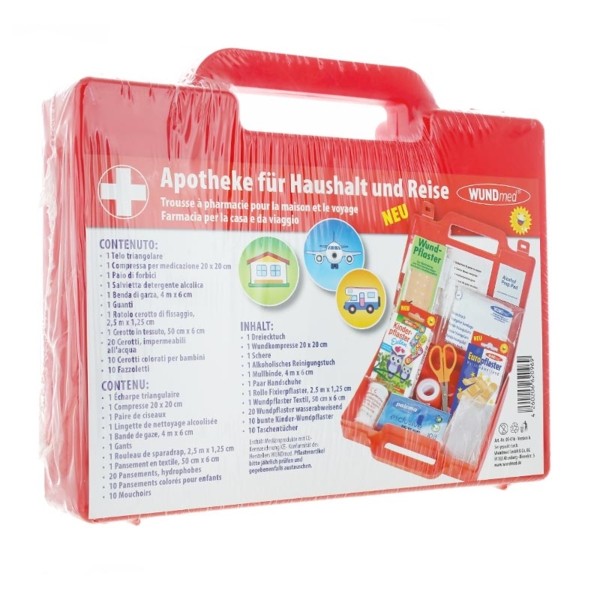 Trousse De Secours Rigide Wundmed Pour Premiers Soins Plaies