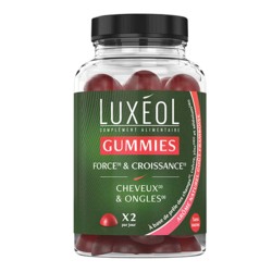 Luxéol Force et Croissance gummies Cheveux et ongles