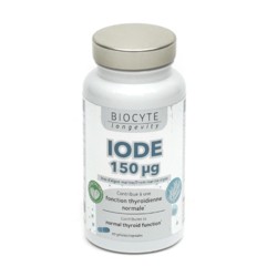 PiLeJe UNIBIANE Iode (120 comprimés) Hormones thyroïdiennes