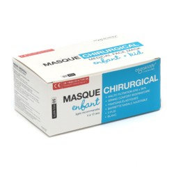 Virshields® Masque Chirurgical - 100 Pièces, Type IIR, Noir, BFE ≥ 98%, DIN  EN 14683, 3 Couches - Masque Jetable, Médical Adulte, Protection Facial
