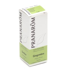 L'huile essentielle de gingembre frais Pharmascience est stimulante  digestive, anti-inflammatoire.