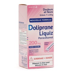 Doliprane 100 Mg 10 Suppositoires Pour Bebe Contre La Fievre Et Douleur