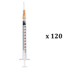 Seringue à insuline Plastipak 1ml avec 40 u. chez Deforce Medical