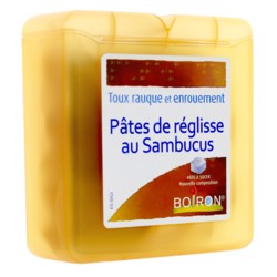 Boiron Pates De Reglisse Au Sambucus Toux Et Enrouement