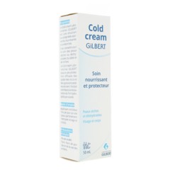 Gilbert Cold Cream 50 Ml Soin De La Peau Seche Et Irritee