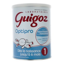 Guigoz Optipro Lait 1er Age 800g Nutrition Infantile 0 6 Mois