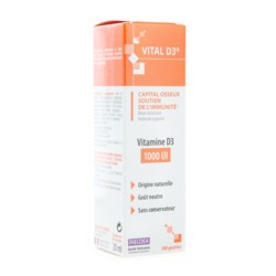 Vital D3 500 Gouttes Vitamine D Capital Osseux Et Immunite