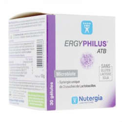 Ergyphilus Atb 30 Gelules Probiotiques Pour Le Microbiote Intestinal